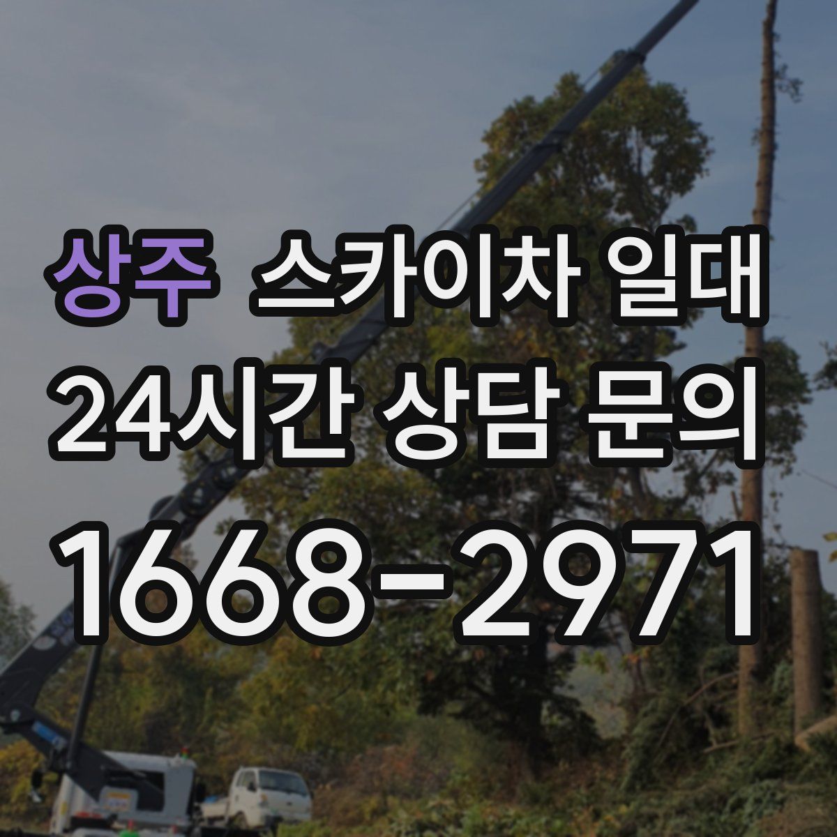 상주 스카이차 일대