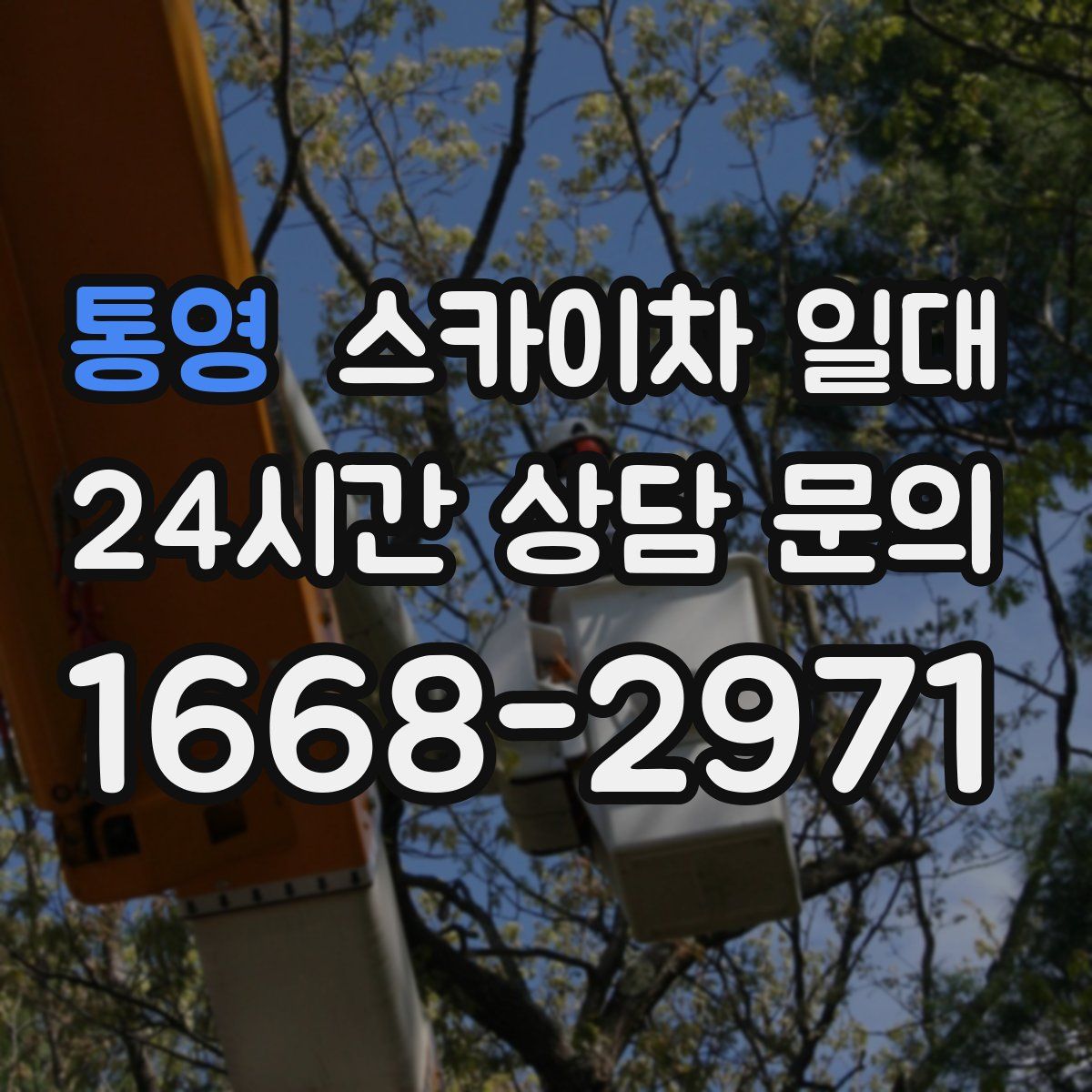 통영 스카이차 일대