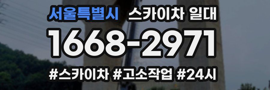 서울특별시 스카이차 일대