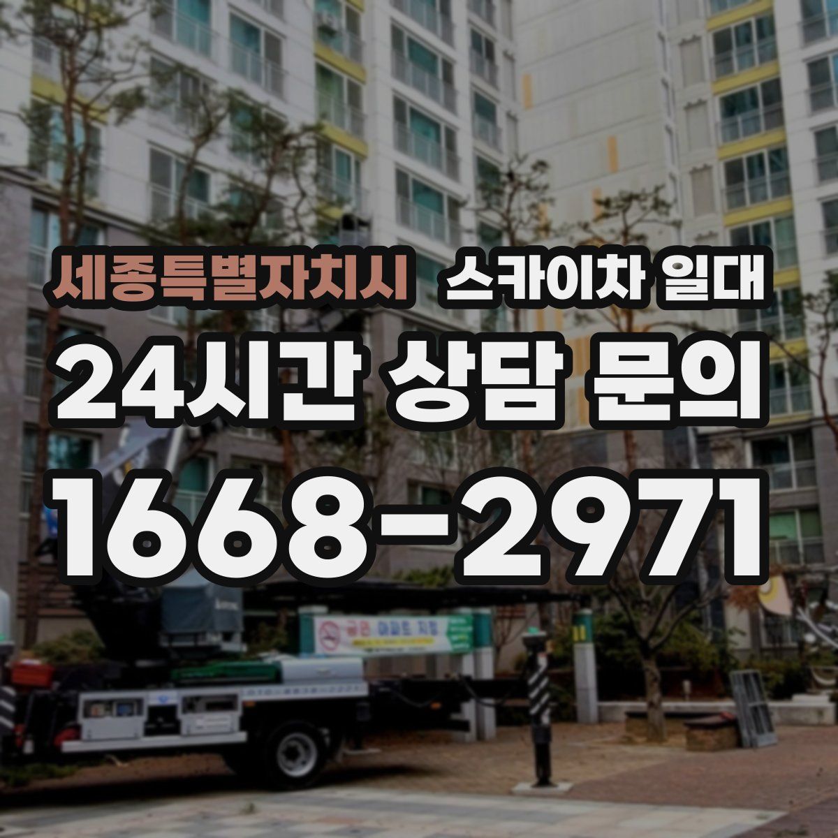 세종특별자치시 스카이차 일대