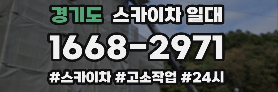 경기도 스카이차 일대