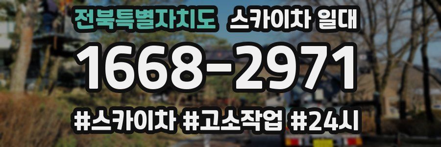 전북특별자치도 스카이차 일대