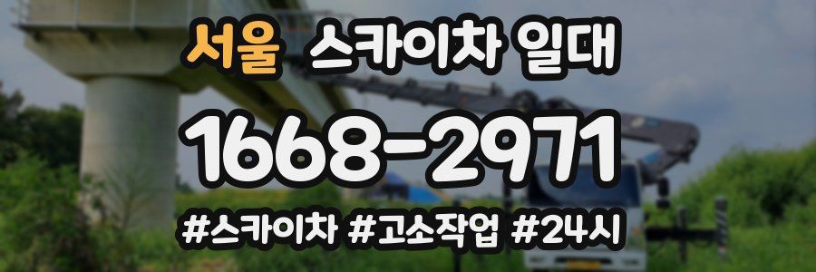 서울 스카이차 일대