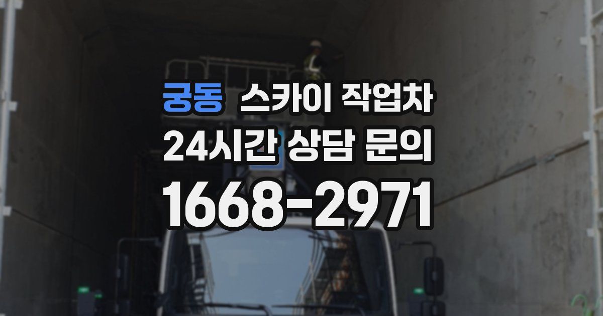 궁동 스카이 작업차