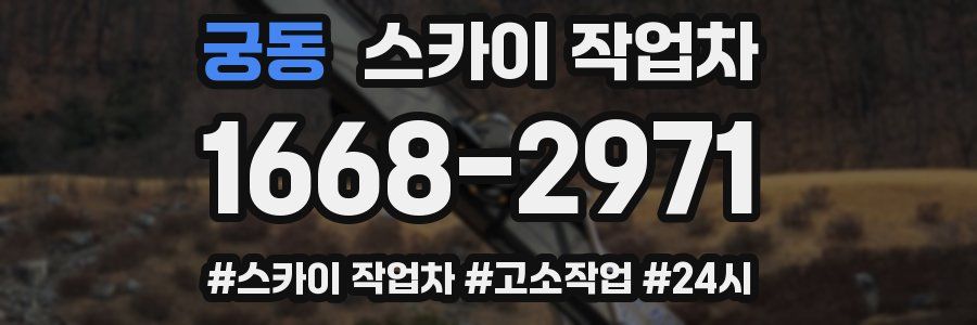 궁동 스카이 작업차