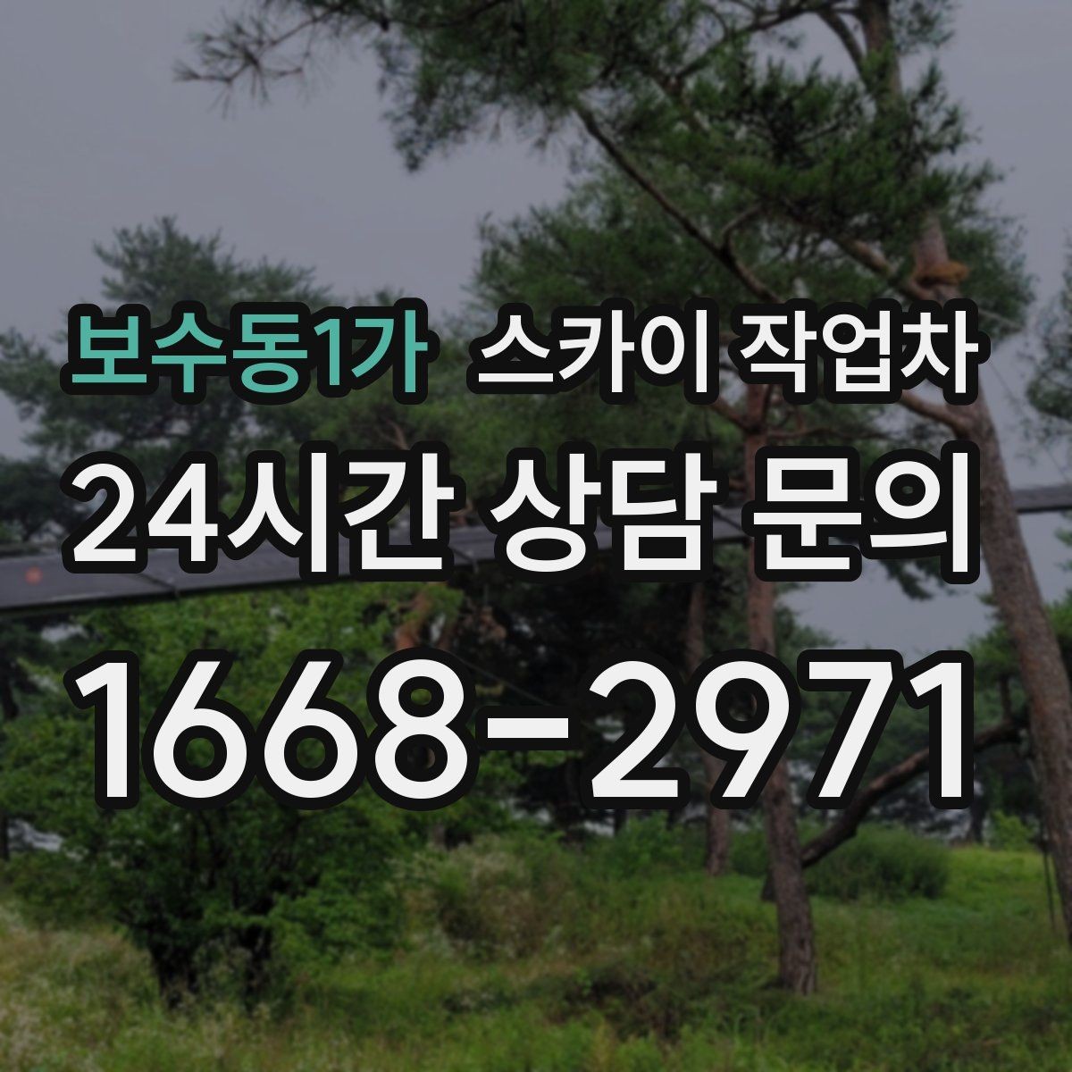 보수동1가 스카이 작업차 인도 작업이 필요한 경우 체크 포인트