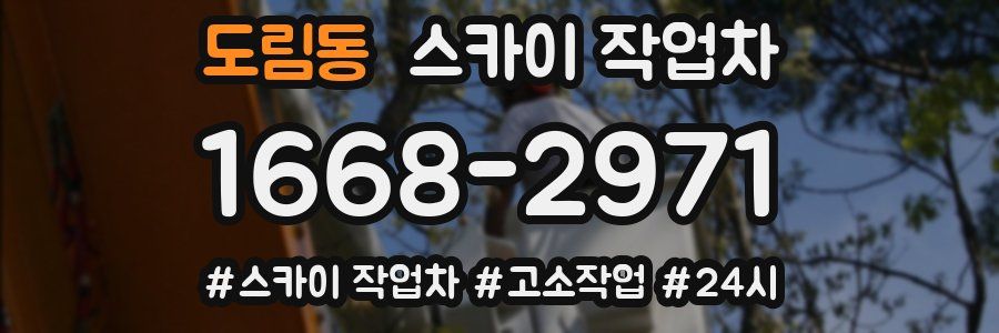 도림동 스카이 작업차