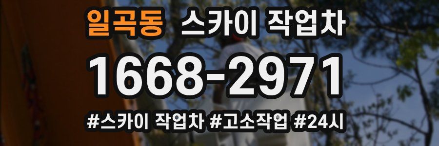 일곡동 스카이 작업차