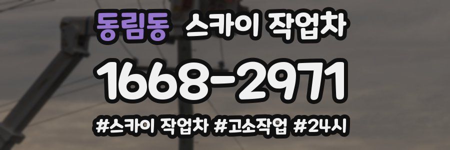 동림동 스카이 작업차