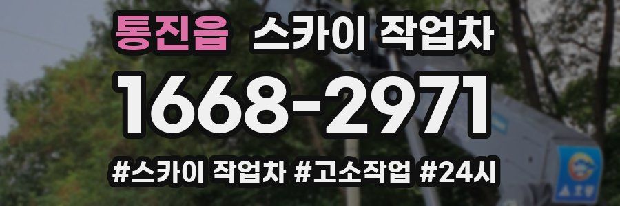 통진읍 스카이 작업차