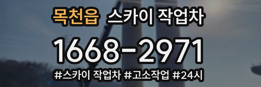 목천읍 스카이 작업차