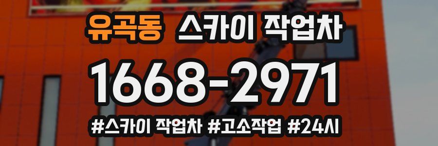 유곡동 스카이 작업차