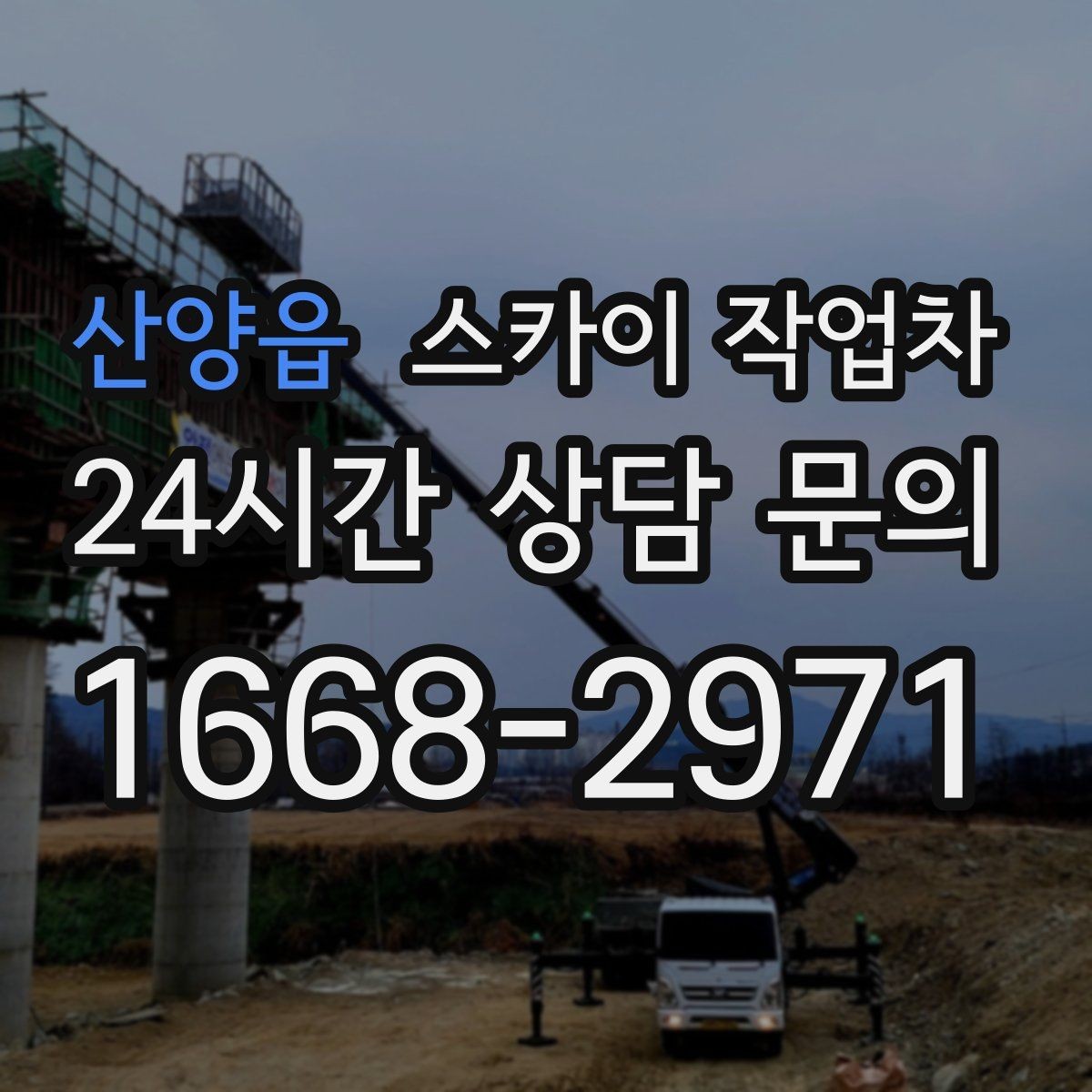 산양읍 스카이 작업차 나무 가지 전정 작업에 활용하는 방법