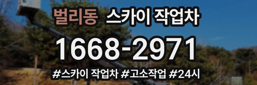 벌리동 스카이 작업차