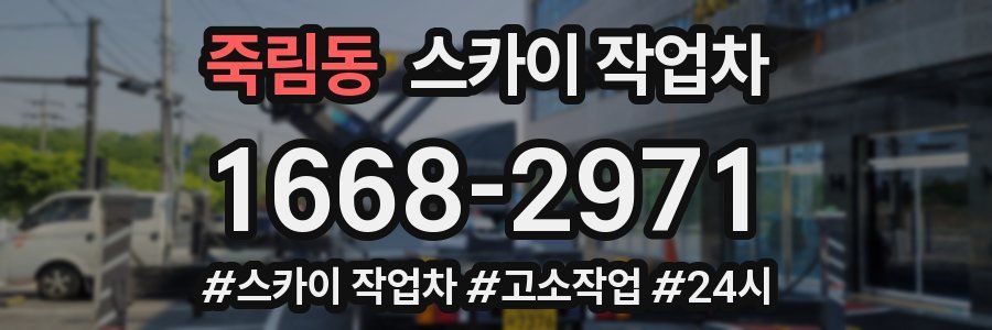 죽림동 스카이 작업차