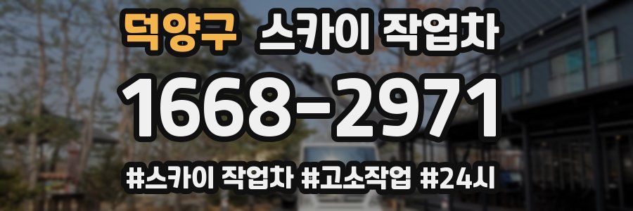 덕양구 스카이 작업차