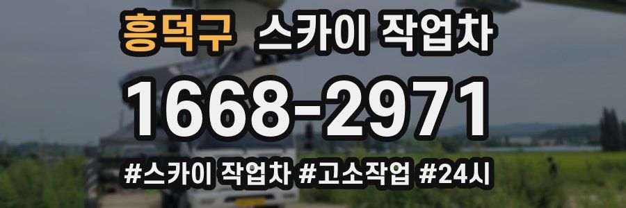 흥덕구 스카이 작업차