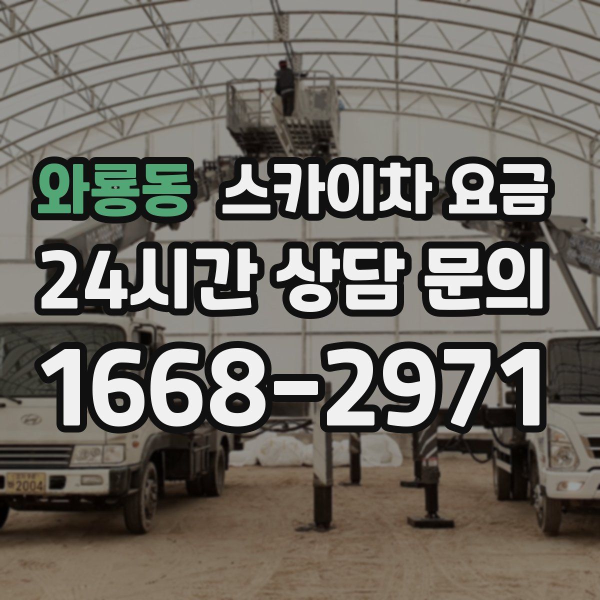 와룡동 스카이차 요금