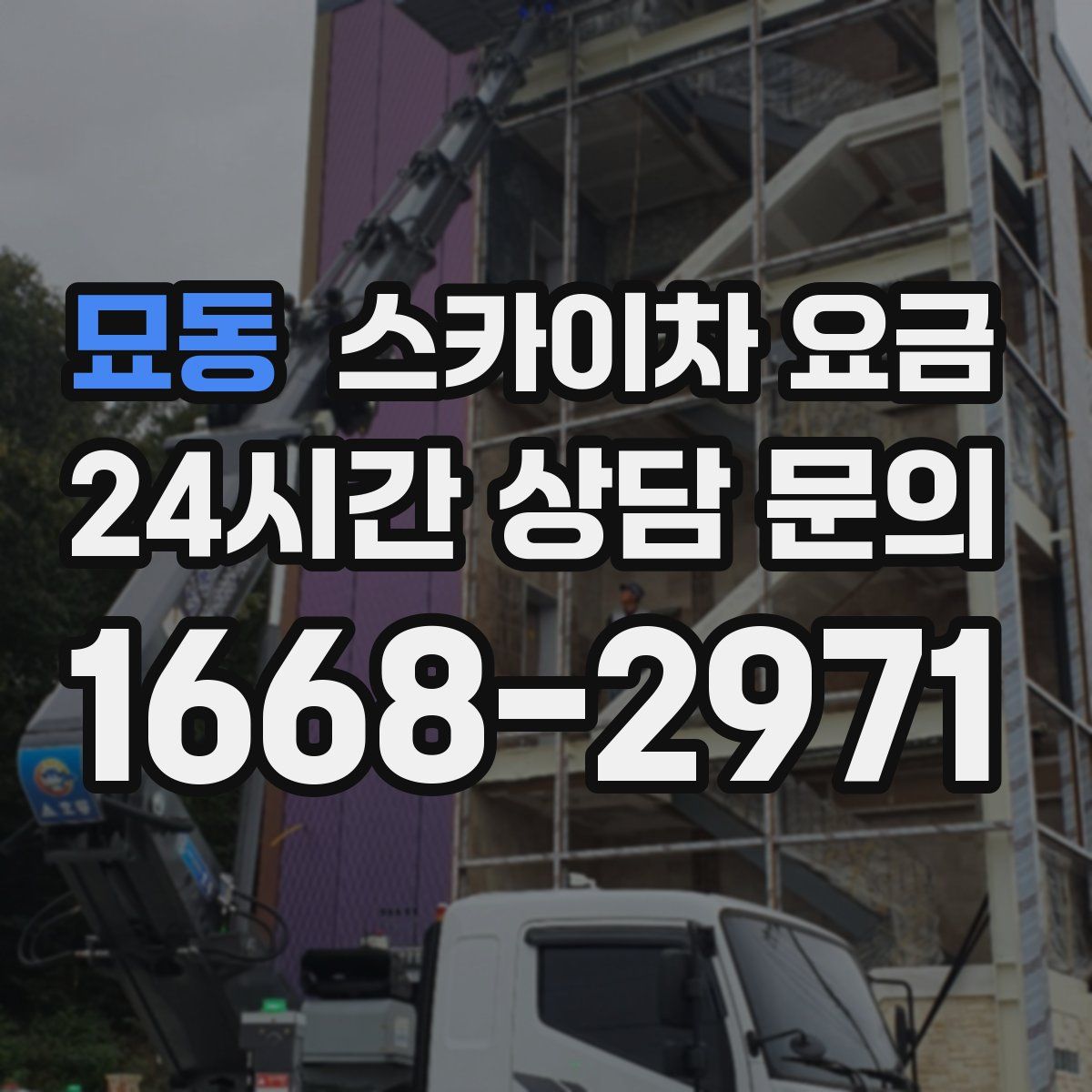 묘동 스카이차 요금