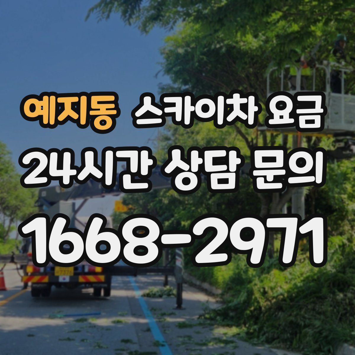 예지동 스카이차 요금