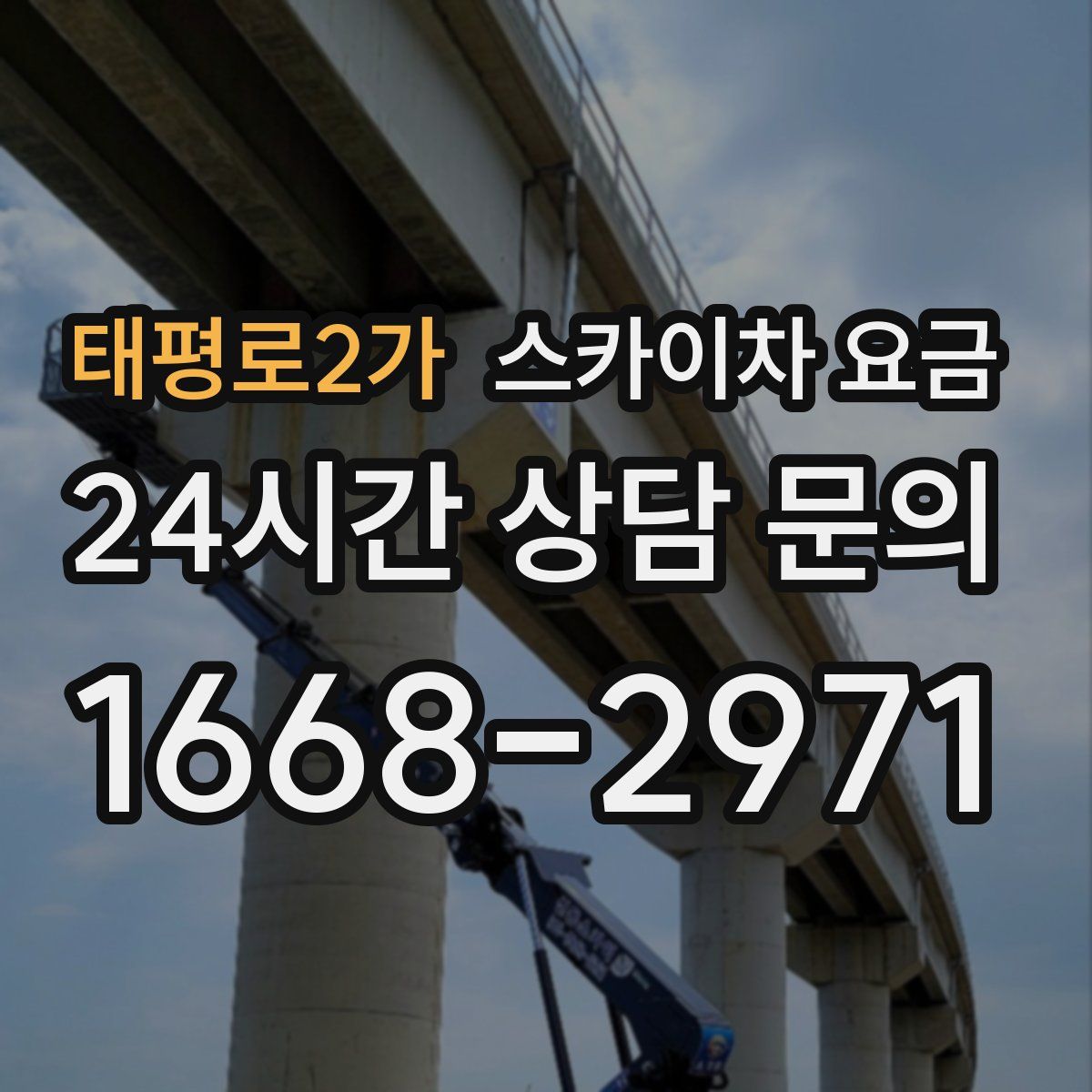 태평로2가 스카이차 요금