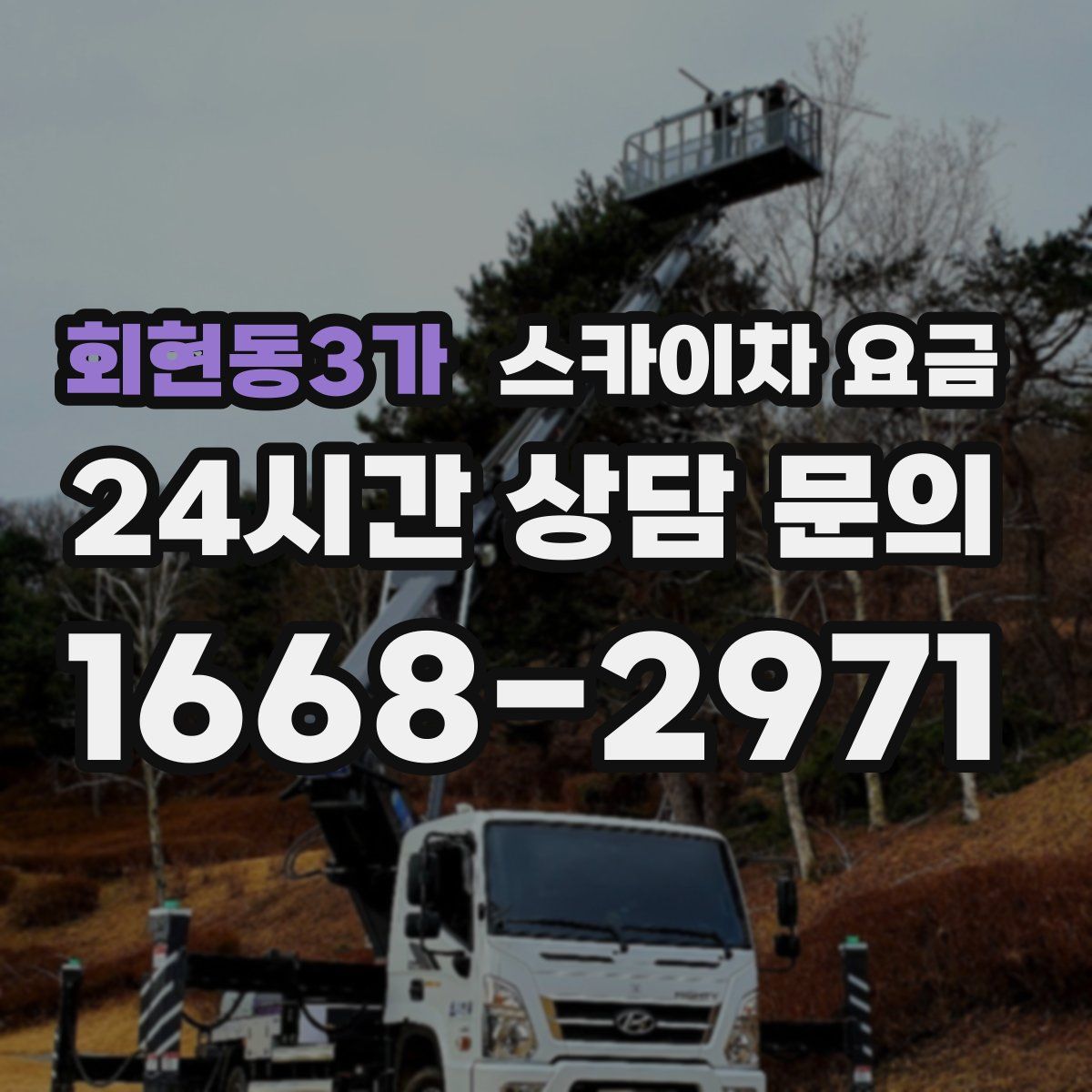 회현동3가 스카이차 요금