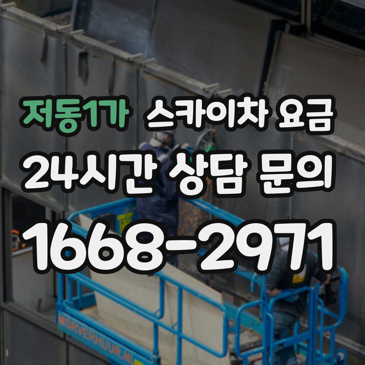 저동1가 스카이차 요금