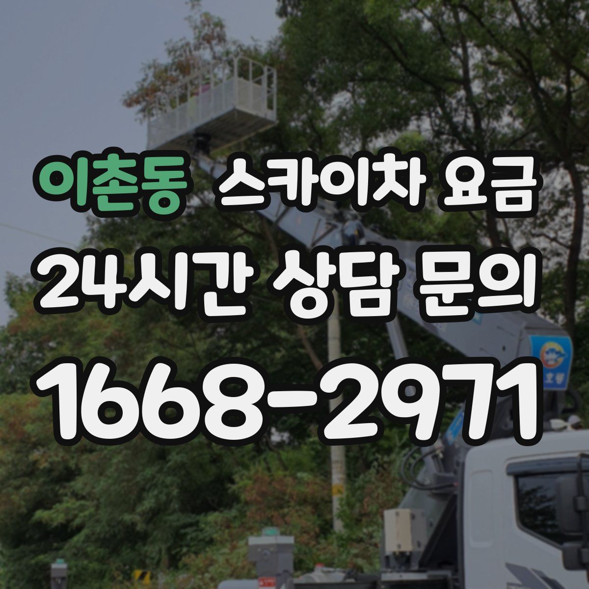 이촌동 스카이차 요금