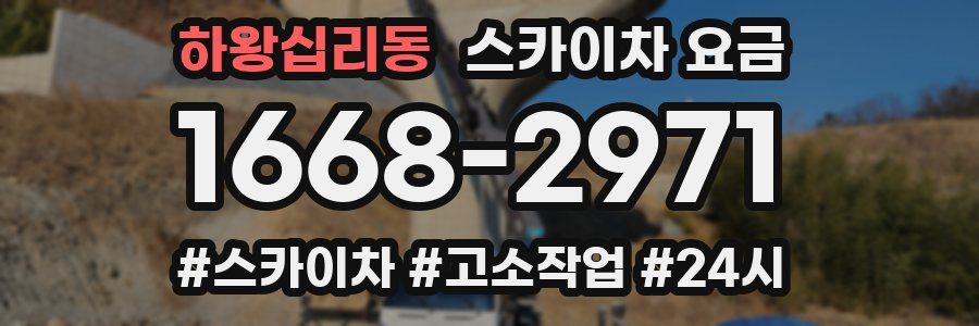하왕십리동 스카이차 요금