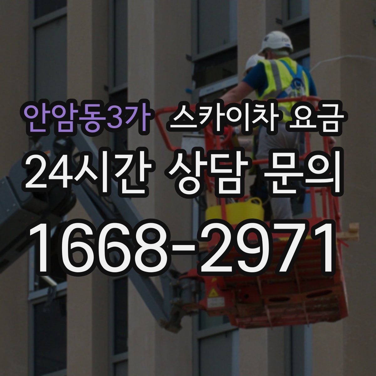 안암동3가 스카이차 요금