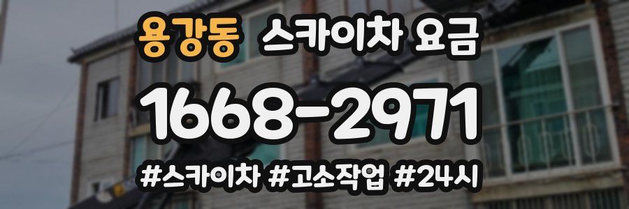 용강동 스카이차 요금