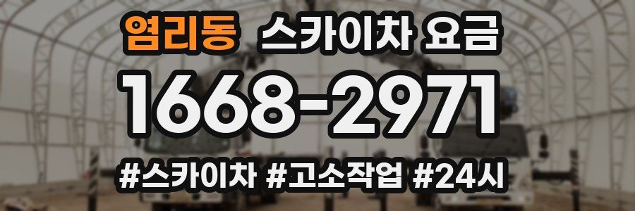 염리동 스카이차 요금