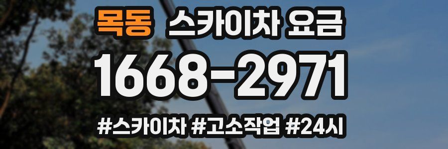 목동 스카이차 요금