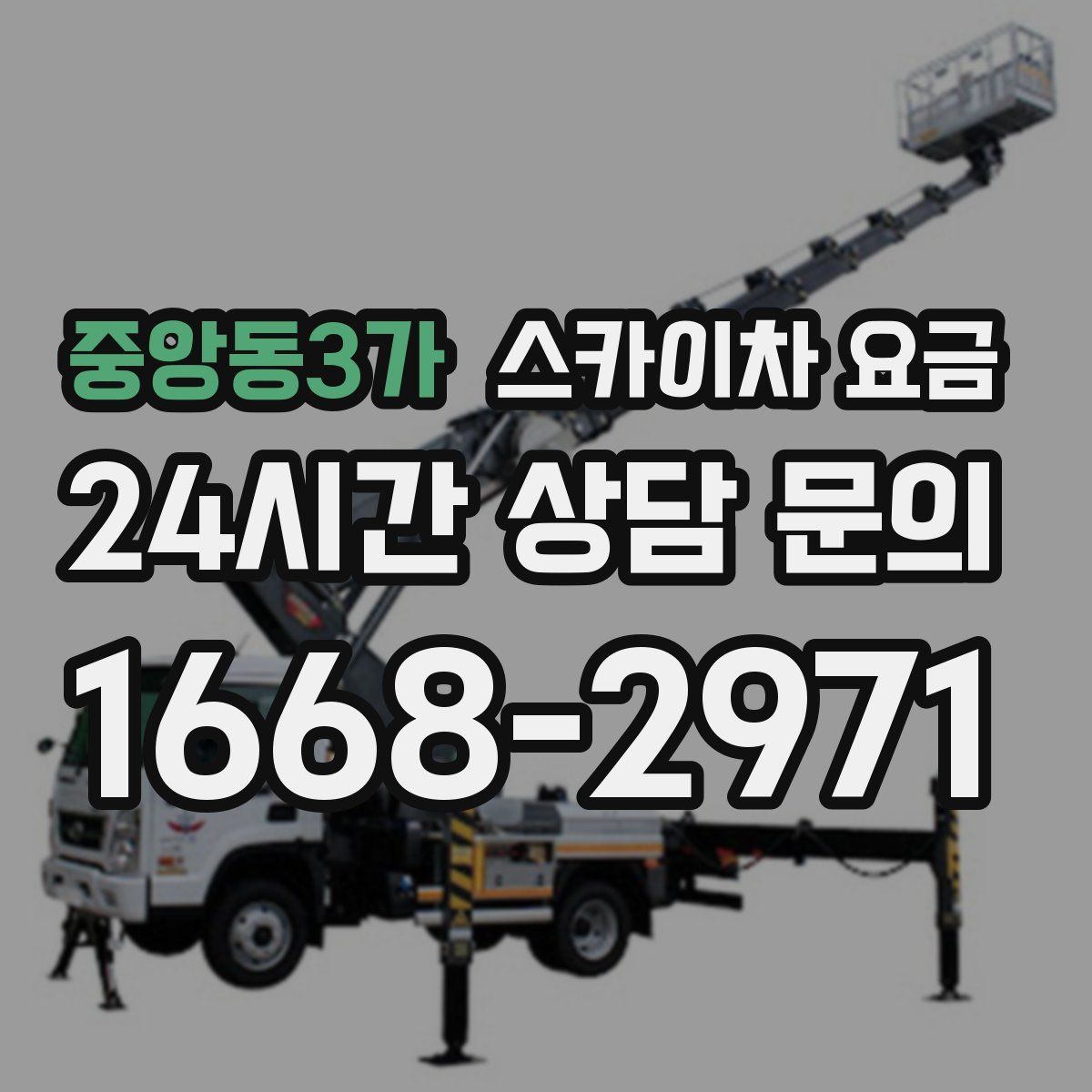 중앙동3가 스카이차 요금