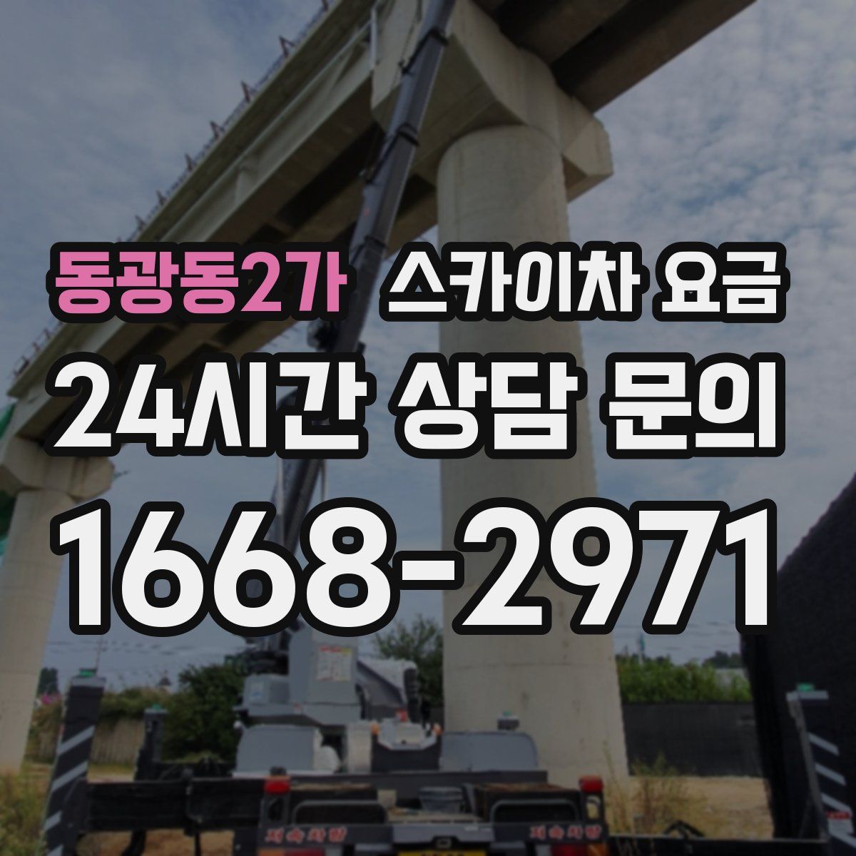 동광동2가 스카이차 요금