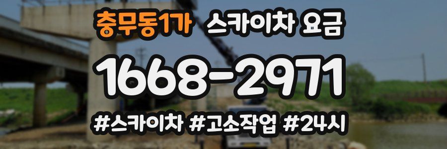 충무동1가 스카이차 요금