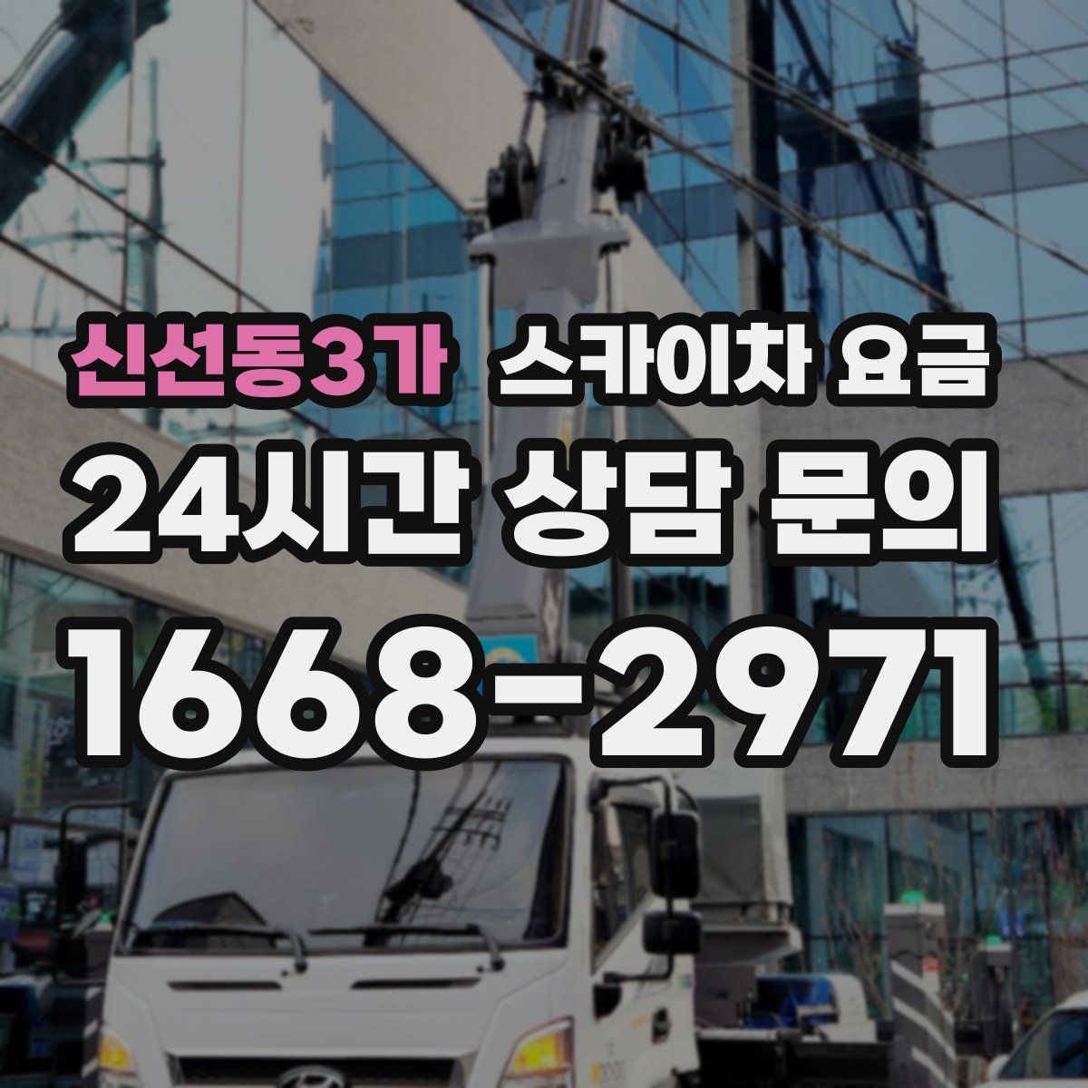 신선동3가 스카이차 요금