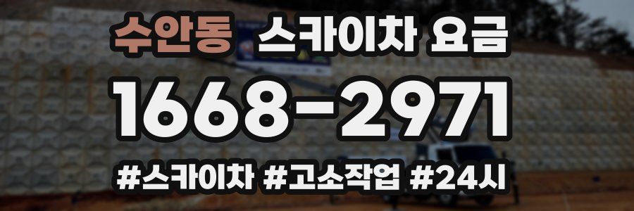 수안동 스카이차 요금