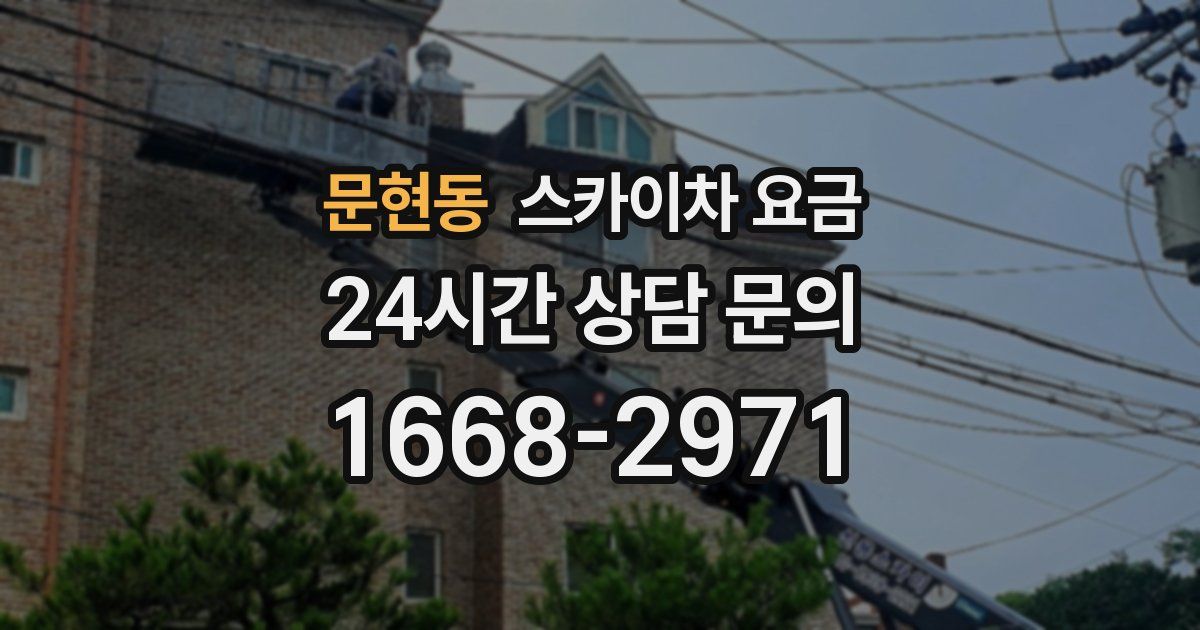 문현동 스카이차 요금