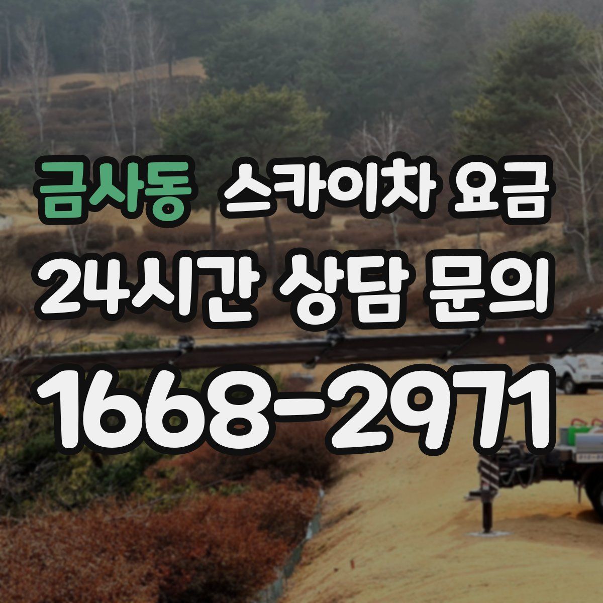 금사동 스카이차 요금