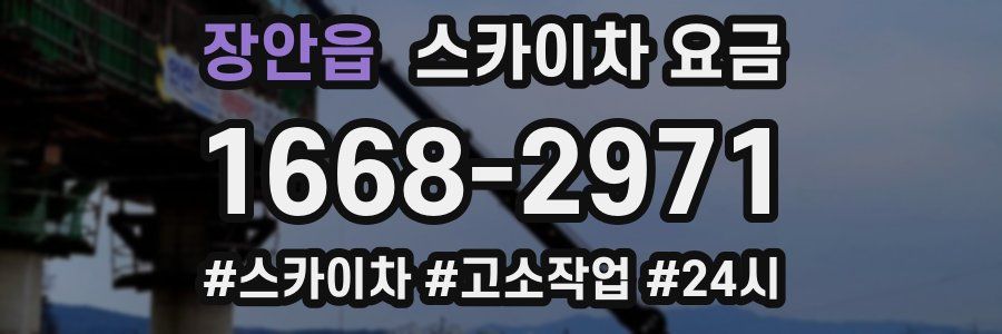 장안읍 스카이차 요금