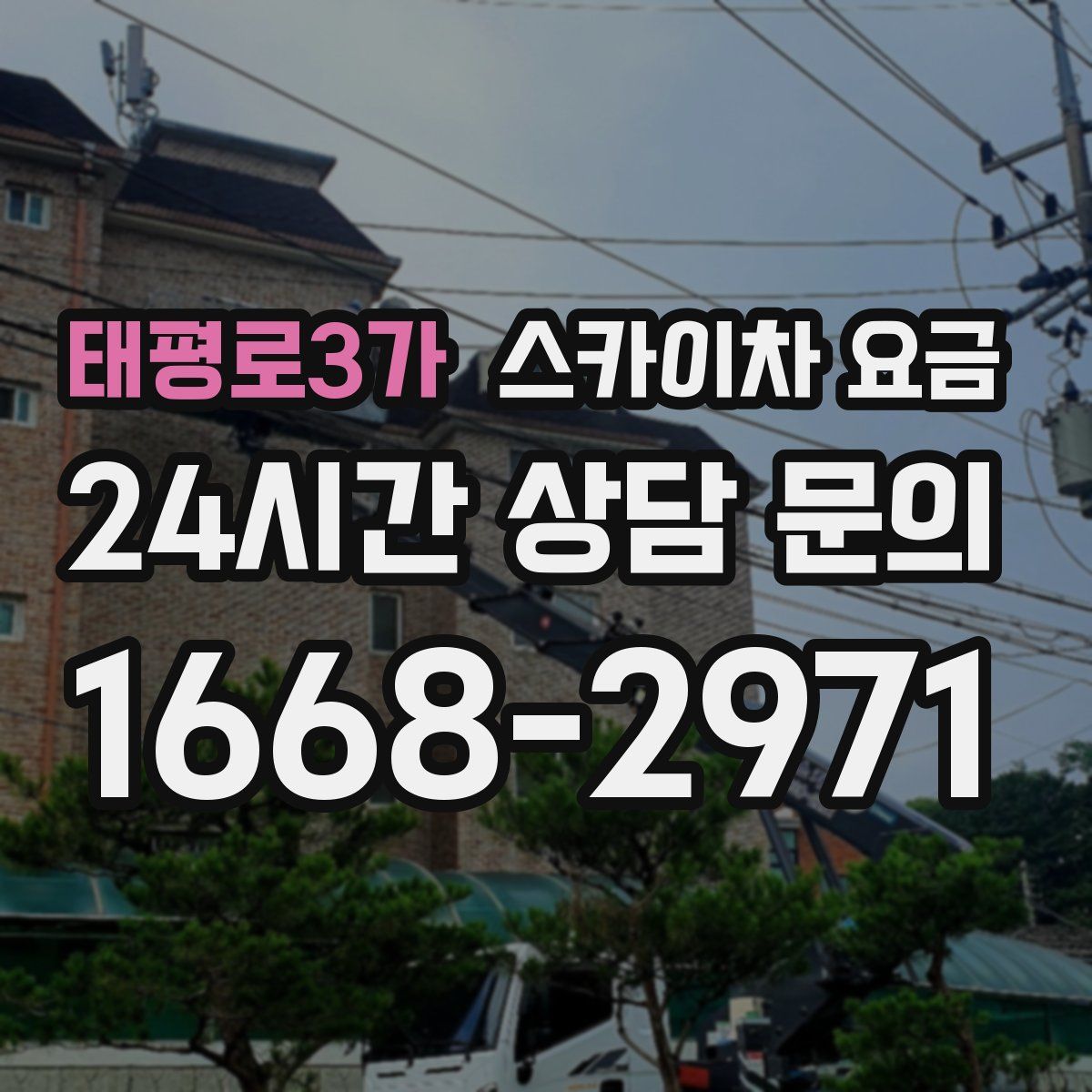 태평로3가 스카이차 요금