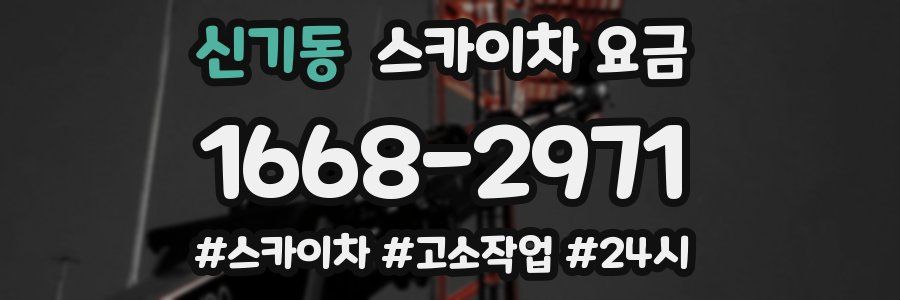신기동 스카이차 요금
