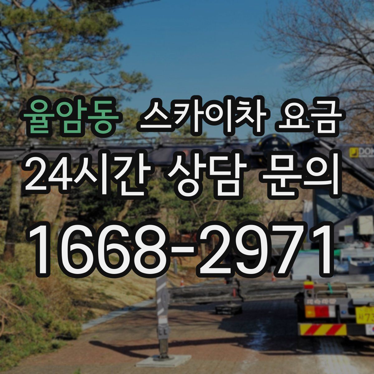 율암동 스카이차 요금