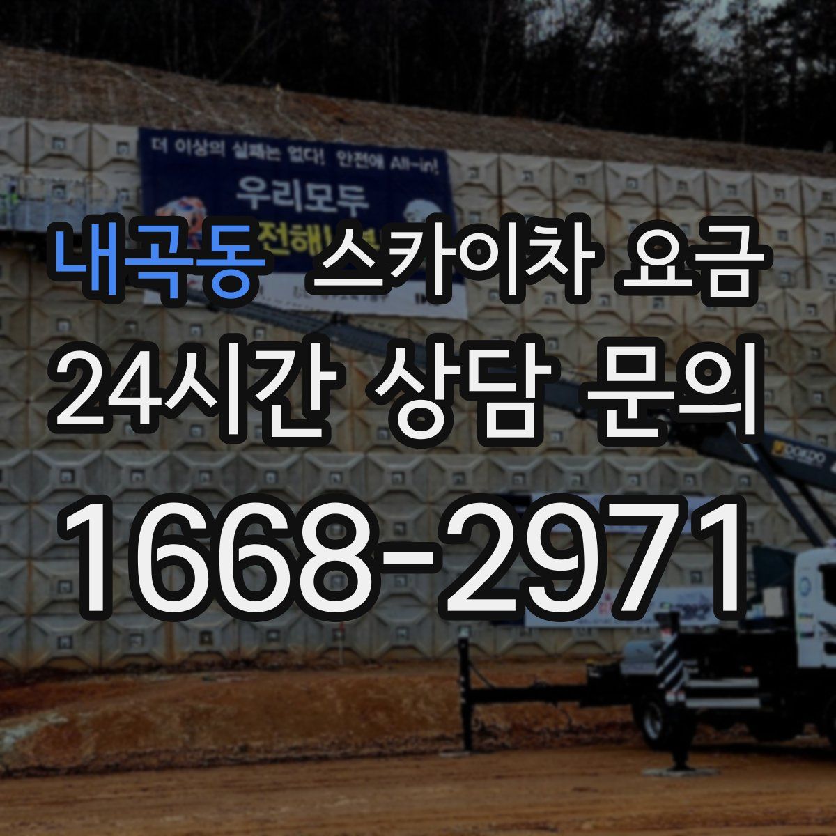 내곡동 스카이차 요금