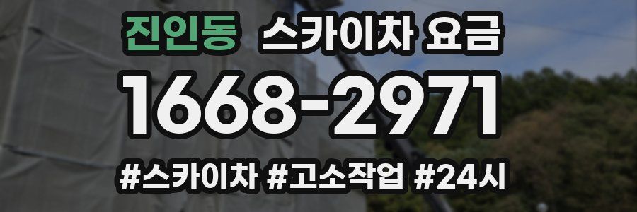 진인동 스카이차 요금