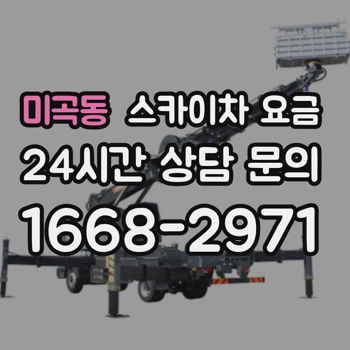 미곡동 스카이차 요금