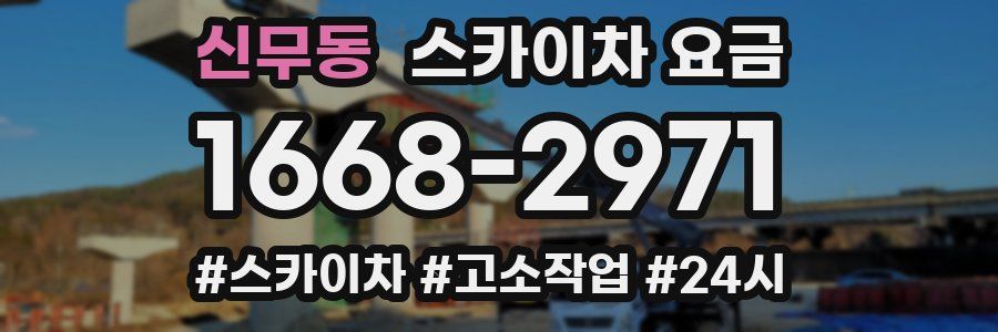 신무동 스카이차 요금