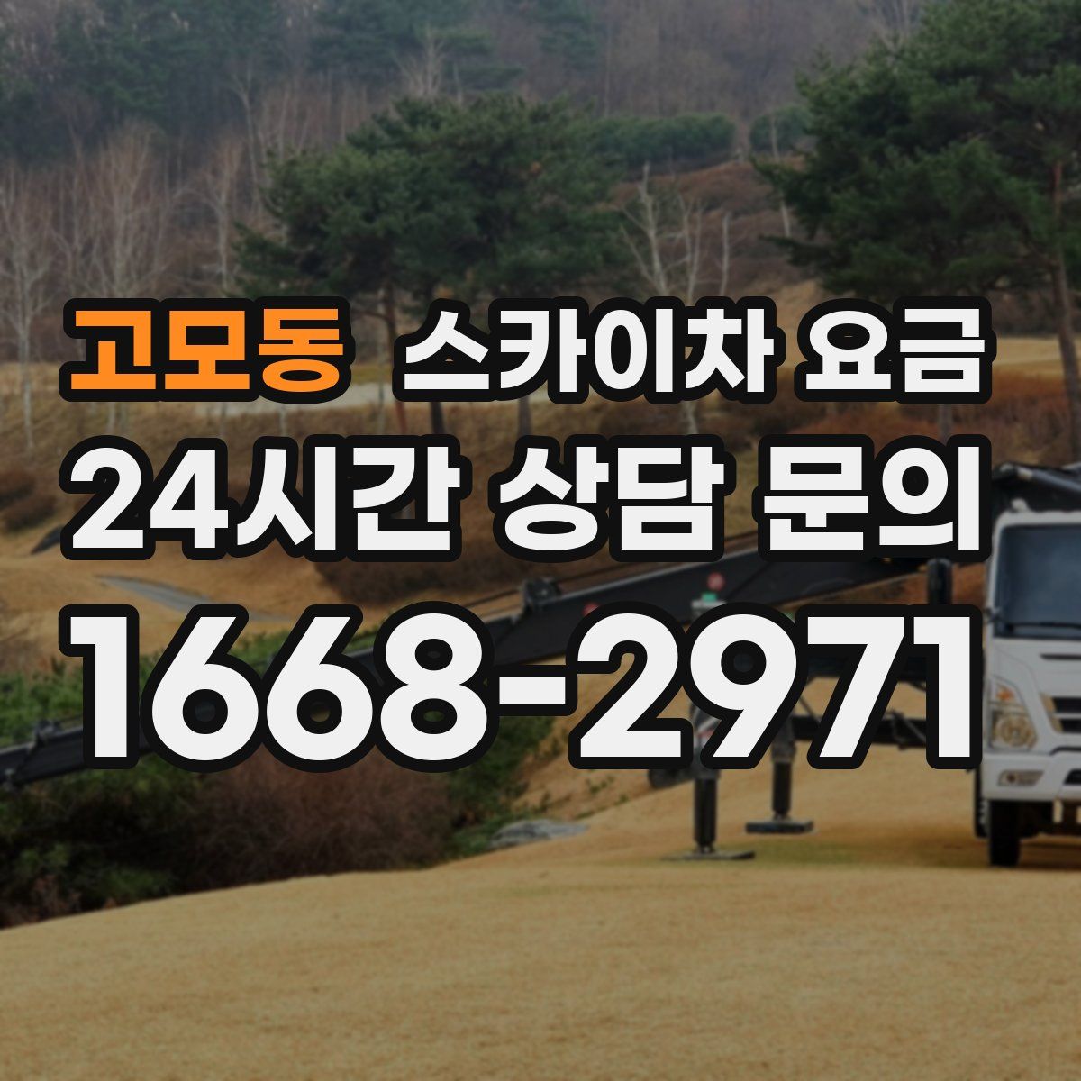 고모동 스카이차 요금