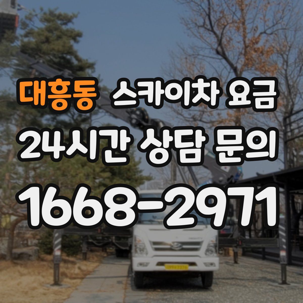 대흥동 스카이차 요금
